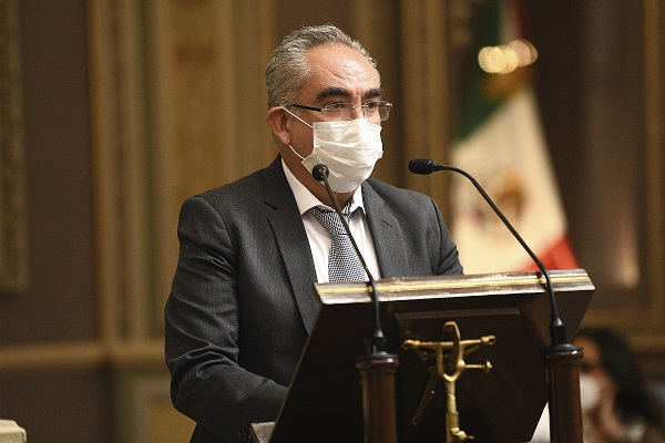 José Antonio Martínez García Secretario de Salud del gobierno del estado de Puebla.