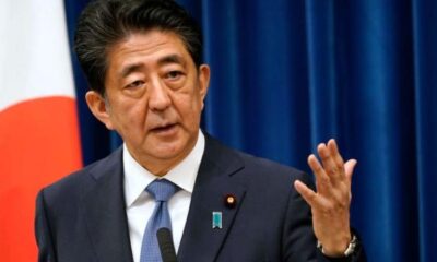Shinzo Abe ex primer ministro de Japón.