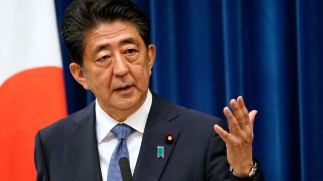 Shinzo Abe ex primer ministro de Japón.