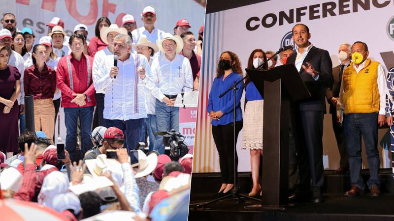 Las y los presidenciables.
