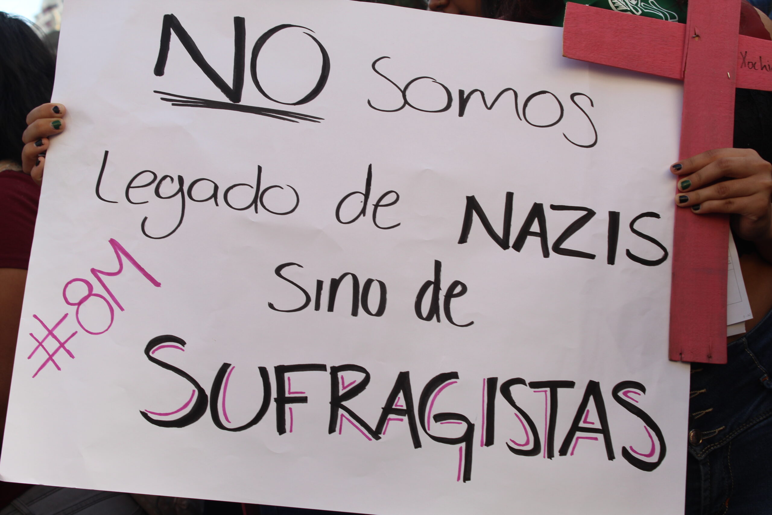 Foto: Claudia Cordero Sánchez. Tomada en la marcha del 2020.