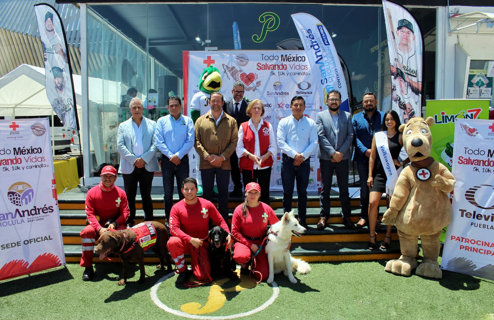 Pericos de Puebla y Cruz Roja presentan Carrera Todo México Salvando Vidas 2023