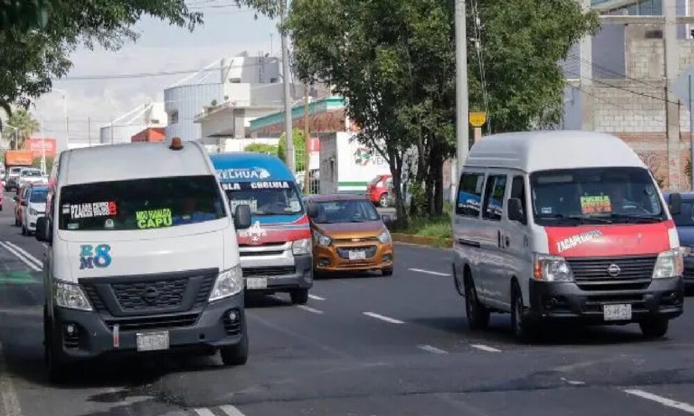 Transporte público Puebla: 21% de combis tienen más de 10 años de ...