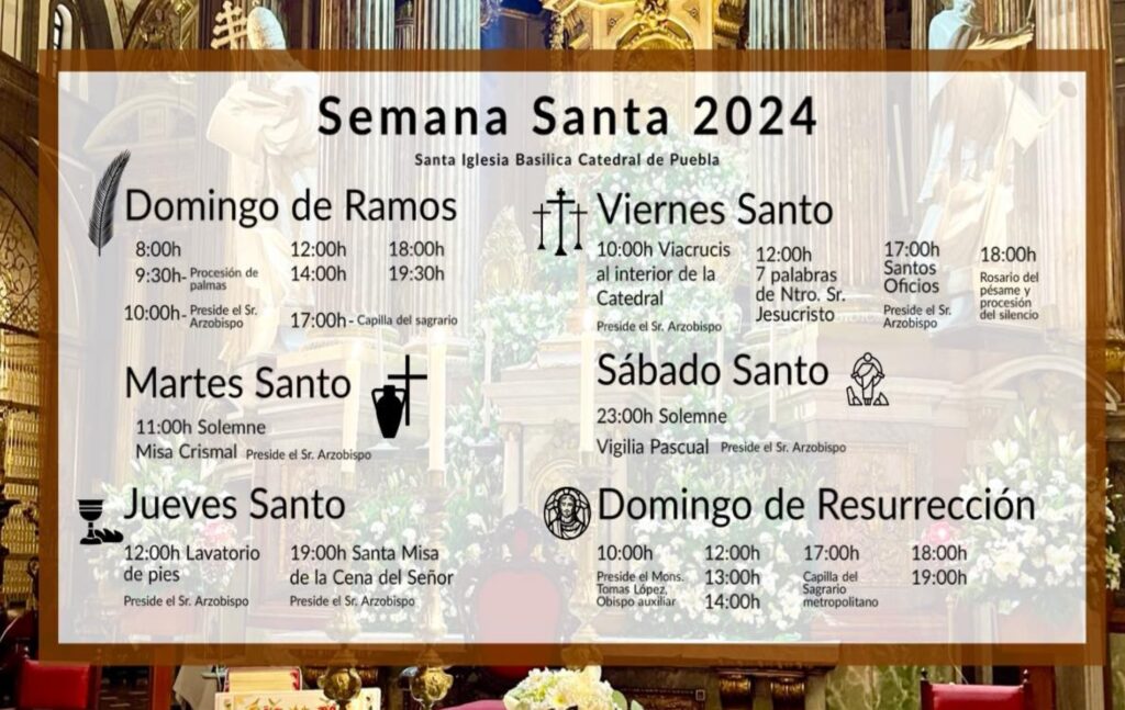 Estos son los horarios de TODAS las misas de Semana Santa en la ...